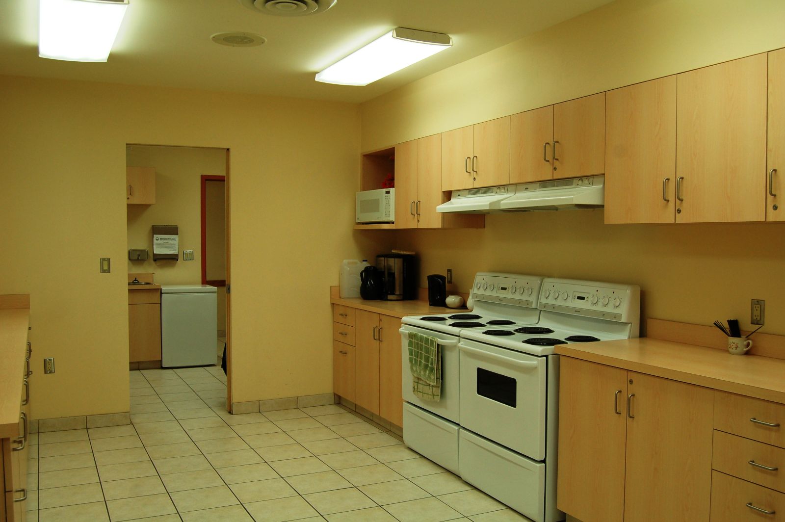 Photo of the kitchen at Marden Community Centre